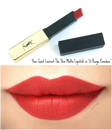 Yves Saint Laurent Rouge Pur Couture The Slim Matte Lipstick